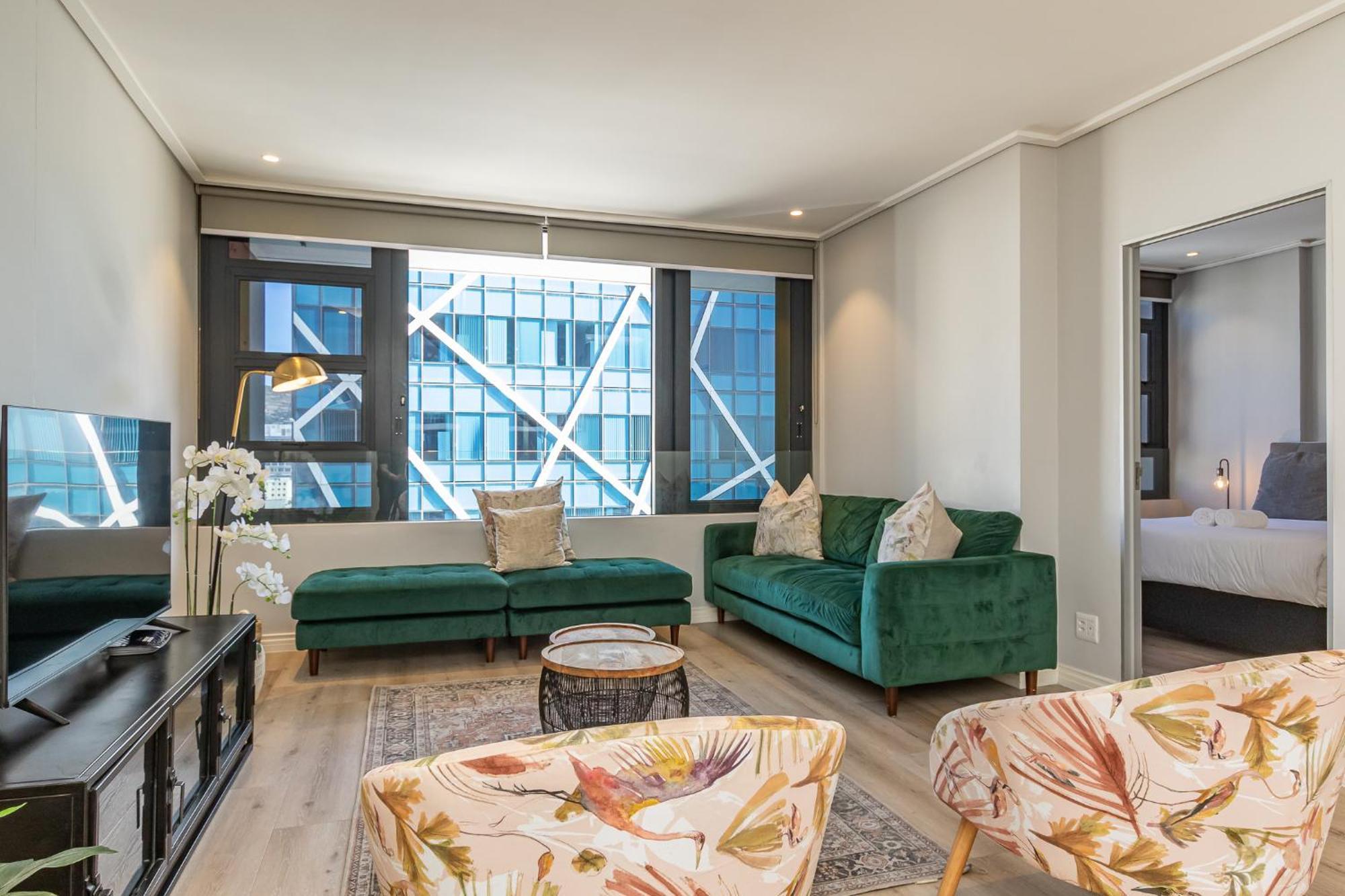 Beautiful Family Apartment With Amazing Views @ 16 On Bree 开普敦 外观 照片